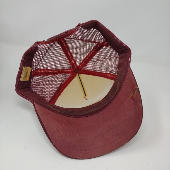 Vintage IGA Foodliner Trucker Hat Mesh Back Snapback Arkansas Red OSFA - Picture 9 of 13
